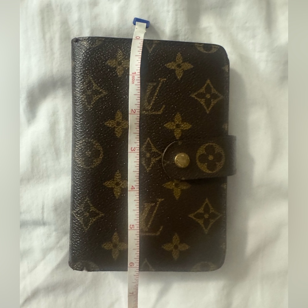 Louis Vuitton Monogram Canvas Brown and Gold Snap Closure Wallet - Picture 15 of 17